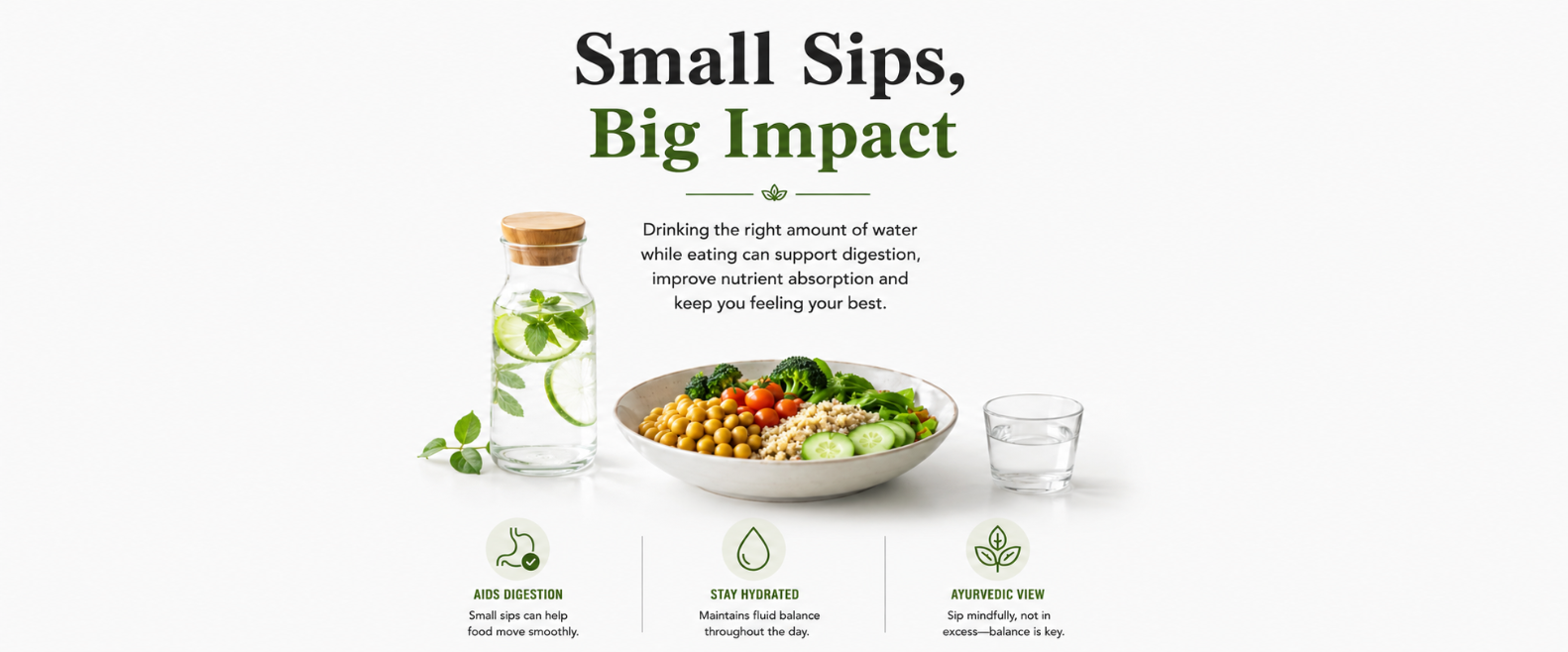 Should You Drink Water While Eating?