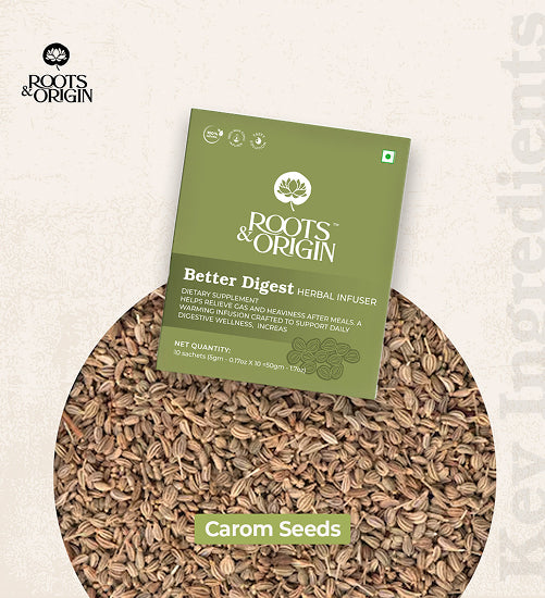 Better Digest Herbal Infuser — Drink for Post-Meal Digestion & Gas Relief