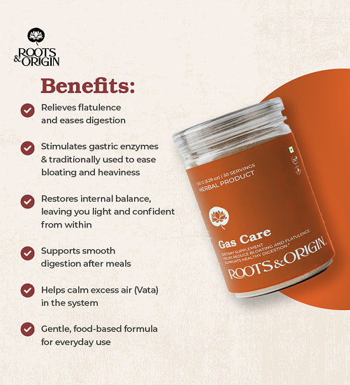 Gas Care Wellness Blend - for Instant Gas & Bloating Relief